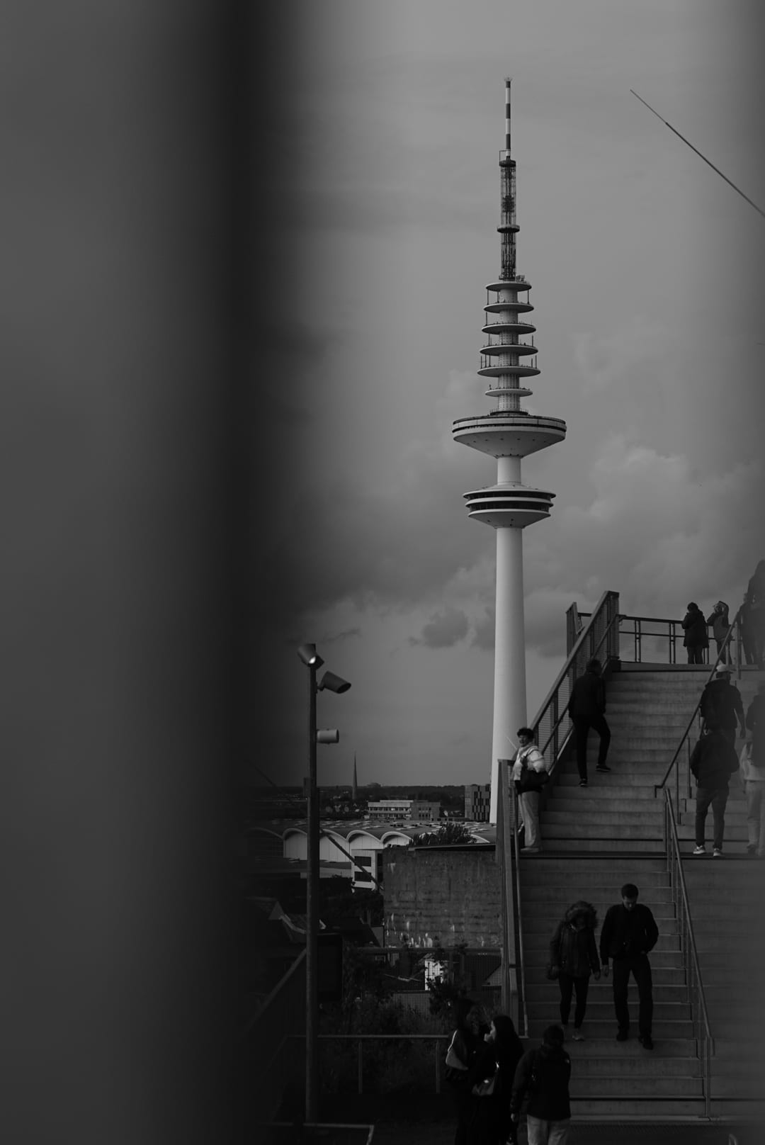 black and white photograph by mxlb, plate 01 — hamburg, germany