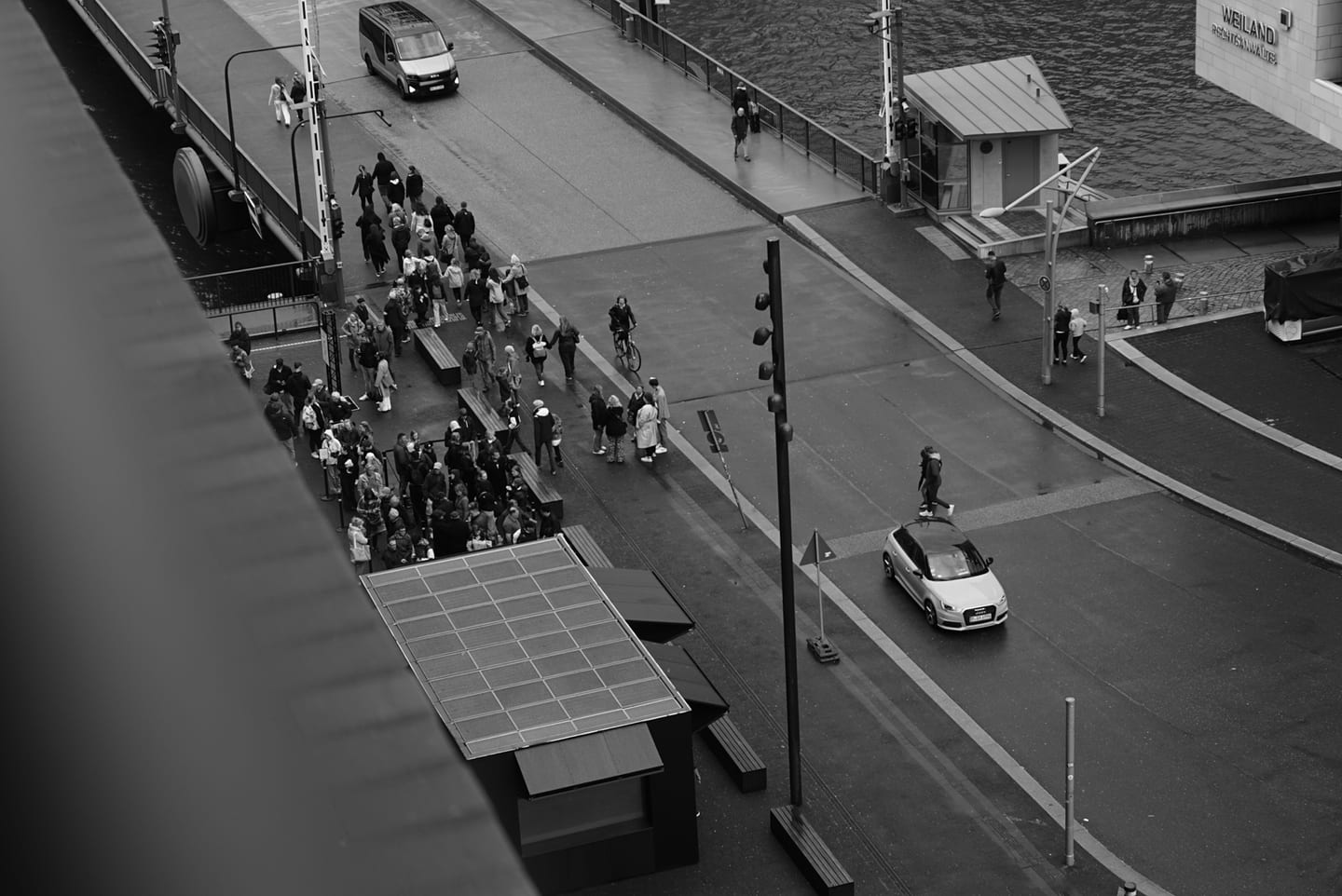 black and white photograph by mxlb, plate 03 — hamburg, germany
