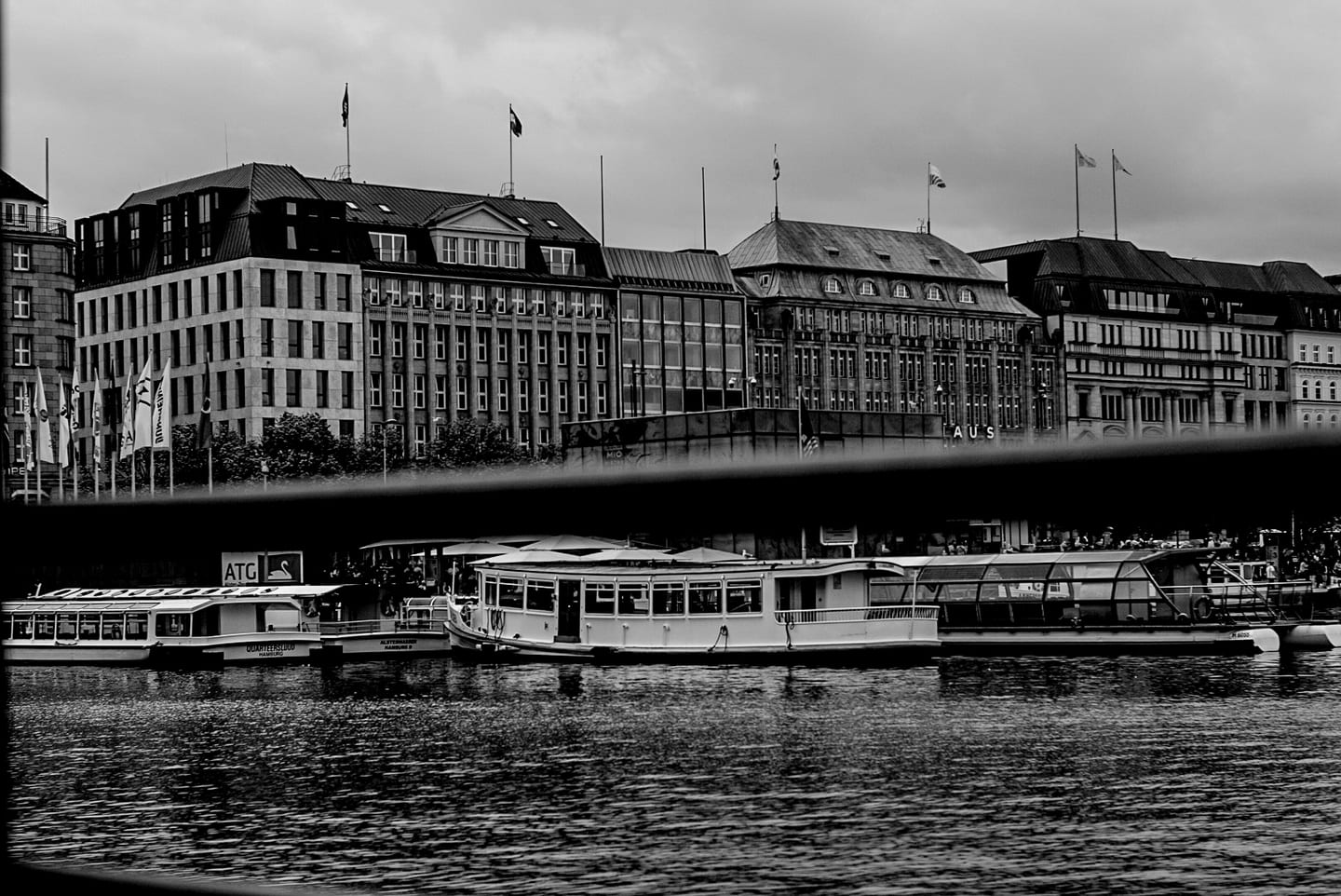 black and white photograph by mxlb, plate 05 — hamburg, germany