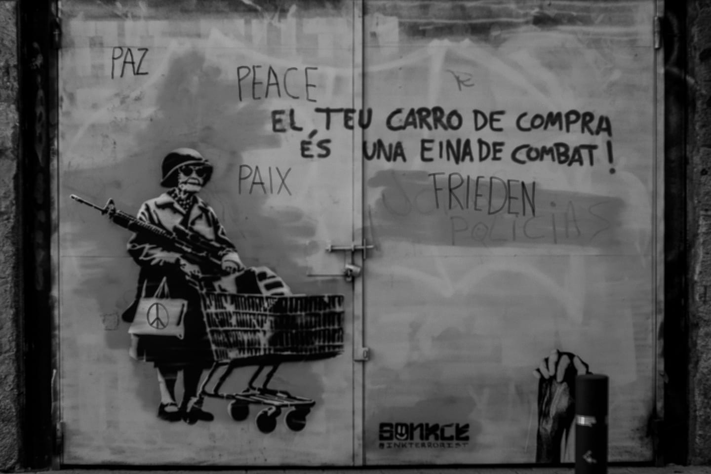 black and white photograph by mxlb, plate 07 — palma, spain