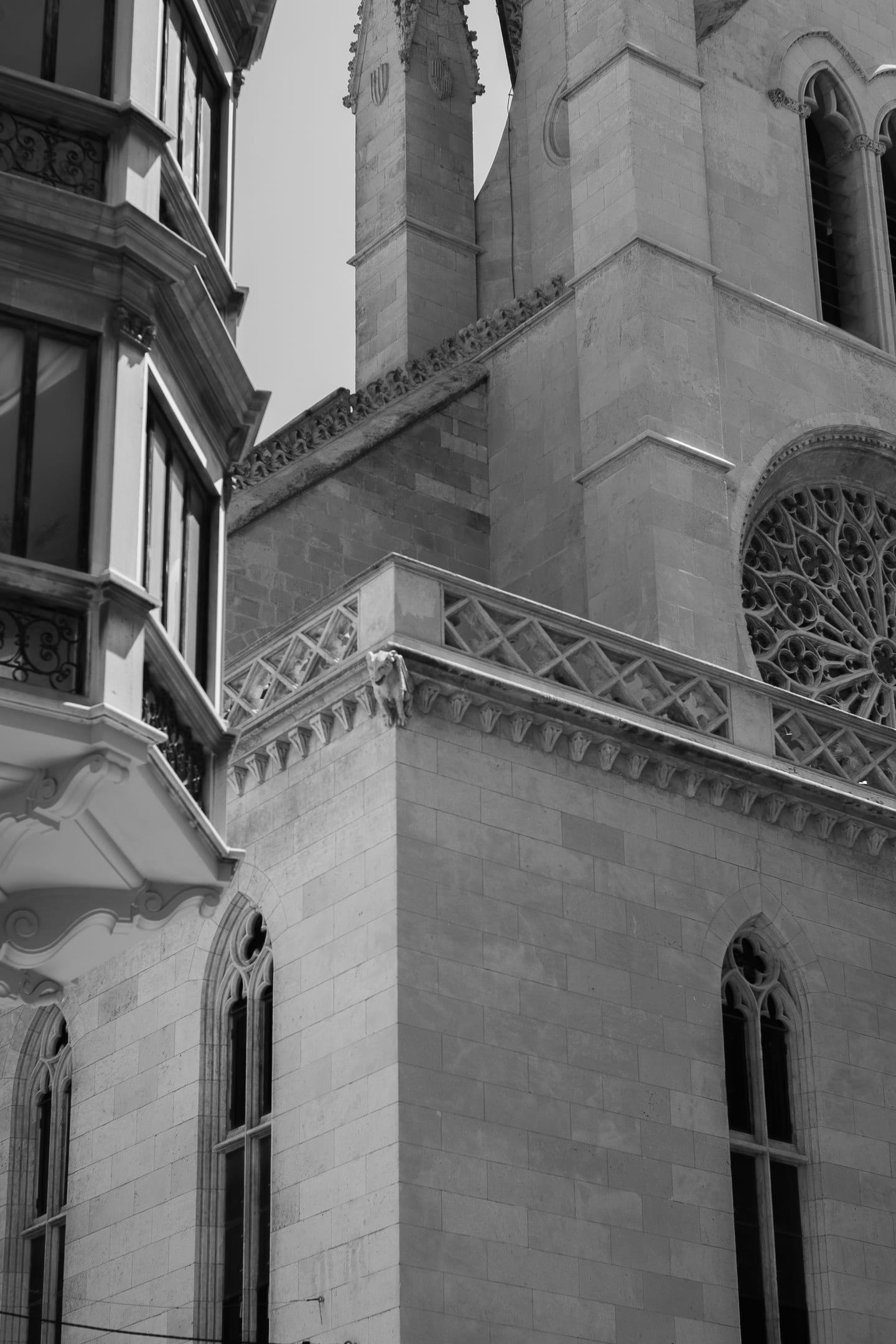 black and white photograph by mxlb, plate 08 — palma, spain